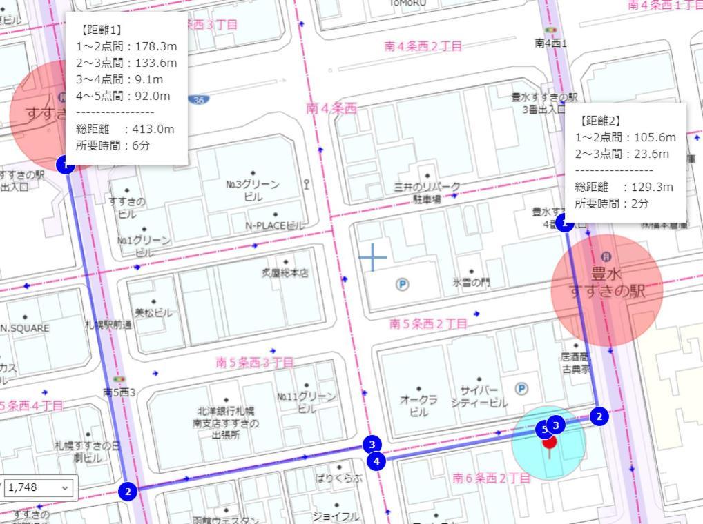 豊水すすきの駅から徒歩数分 Ik Minami 6 Jo Residence 101 Ik南6条レジデンス Sapporo Luaran gambar